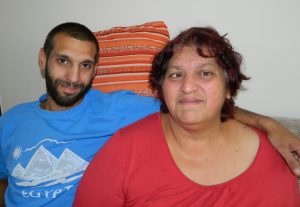 Věrka se synem Honzou